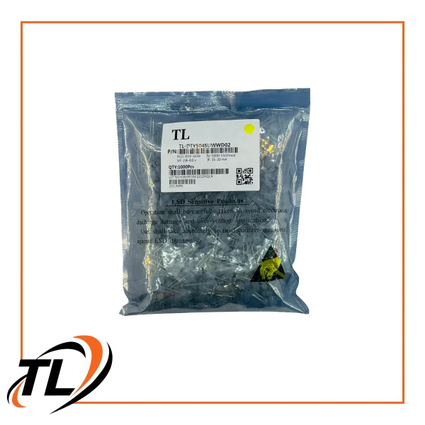 ال ای دی اوال انبه ای 5mm