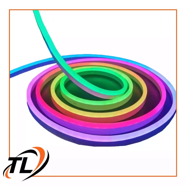 نئون فلکسی 12 ولت RGB
